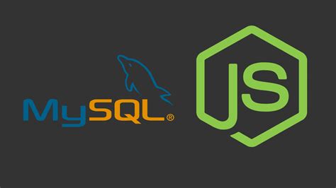 electron mysql|node js with mysql.